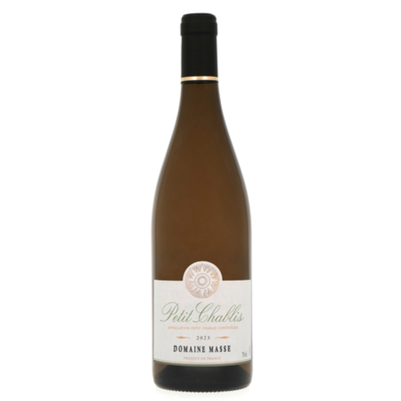 AOP Petit Chablis Domaine Massé blanc carton de 6 bts