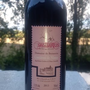 SAGITARIUS – Costières de Nîmes 2013- cartons de 6 bt